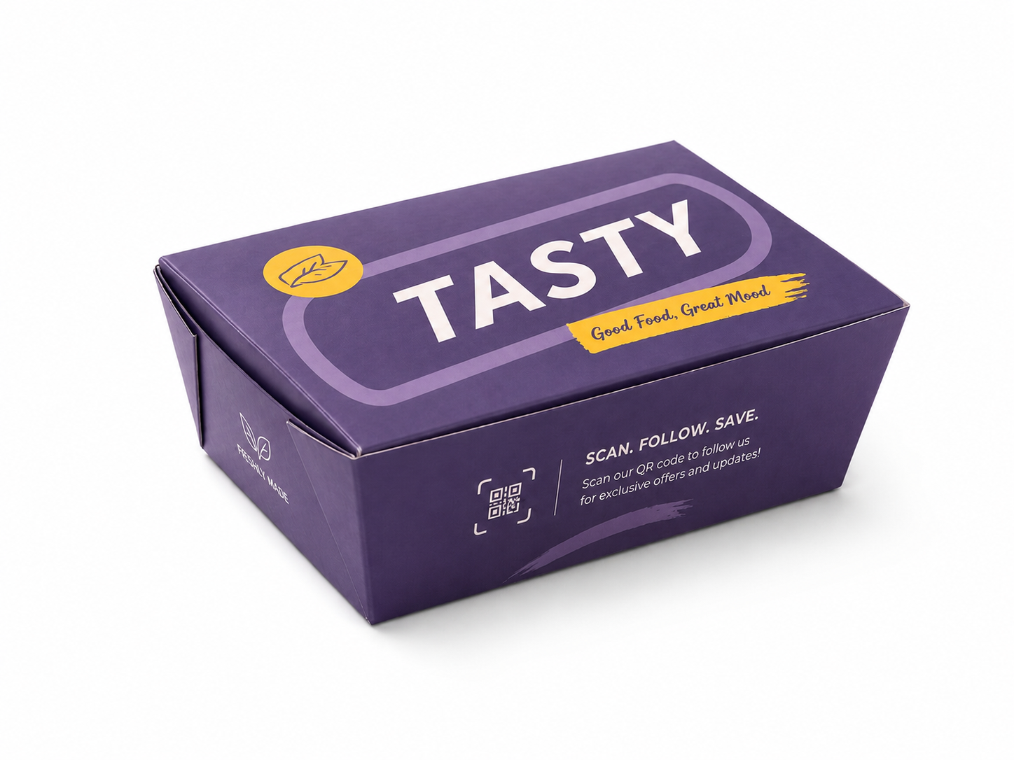 Tasty Food Container — angle 2